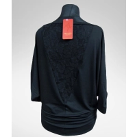 Tunika Grace - maxi nietoperz z koronką na plecach